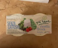 Ricotta fresca senza lattosio
