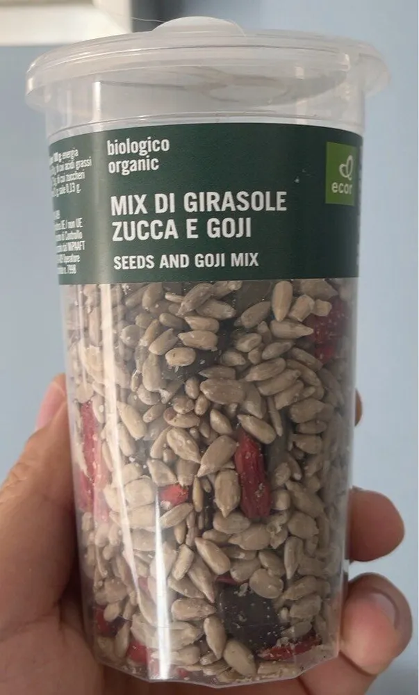 Mix di girasole, zucca e goji