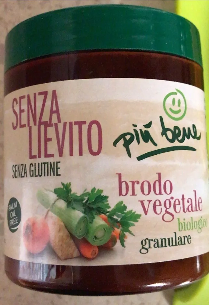 Brodo vegetale senza lievito