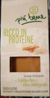 Lasagne biologiche di lenticchie e riso integrale