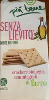 Crackers biologici semintegrali di farro