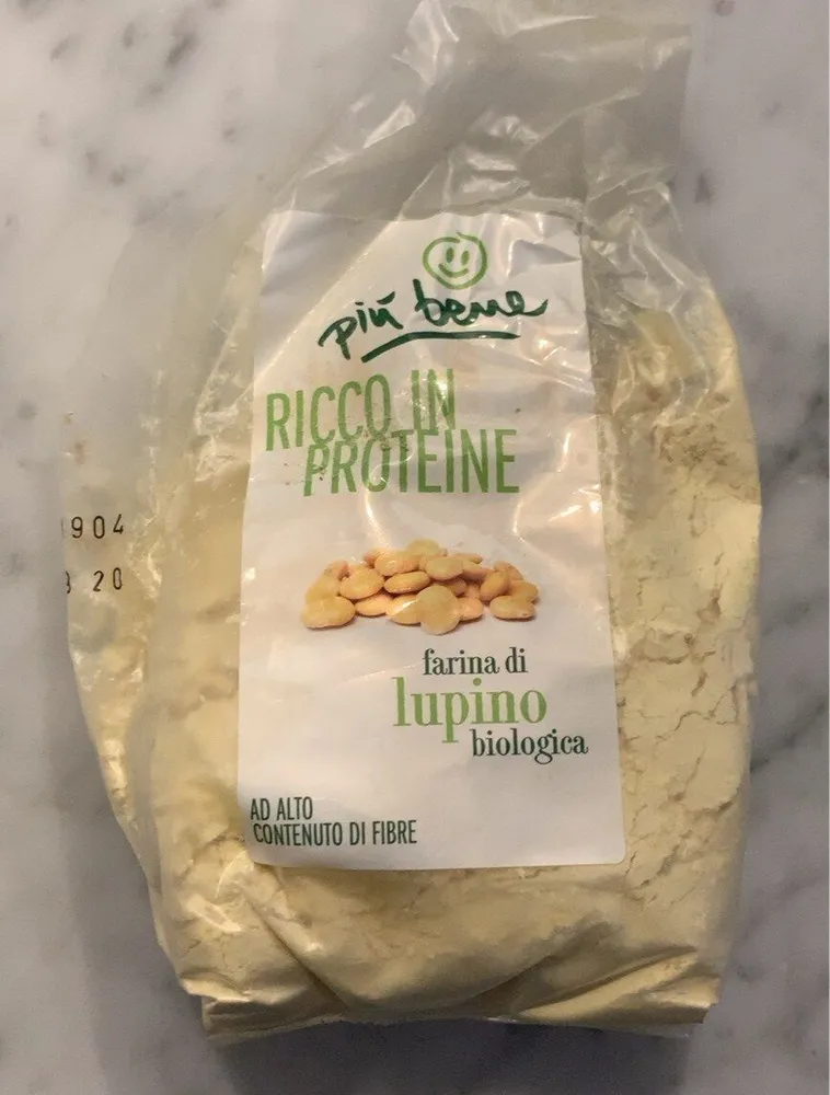 Farina di lupino biologica