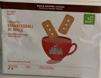 I biscotti semintegrali al miele