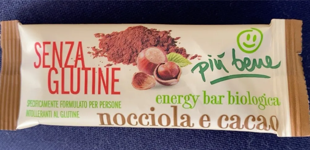 Energy Bar Biologica Nocciola e Cacao