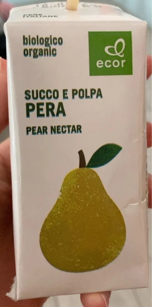 Succo e poloa di pera