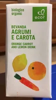 Bevanda agrumi e carota ecor