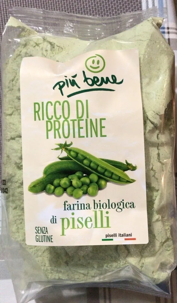 farina biologica di piselli