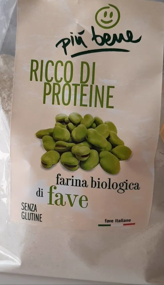 Farina biologica di fave