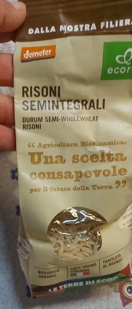 Risoni semintegrali