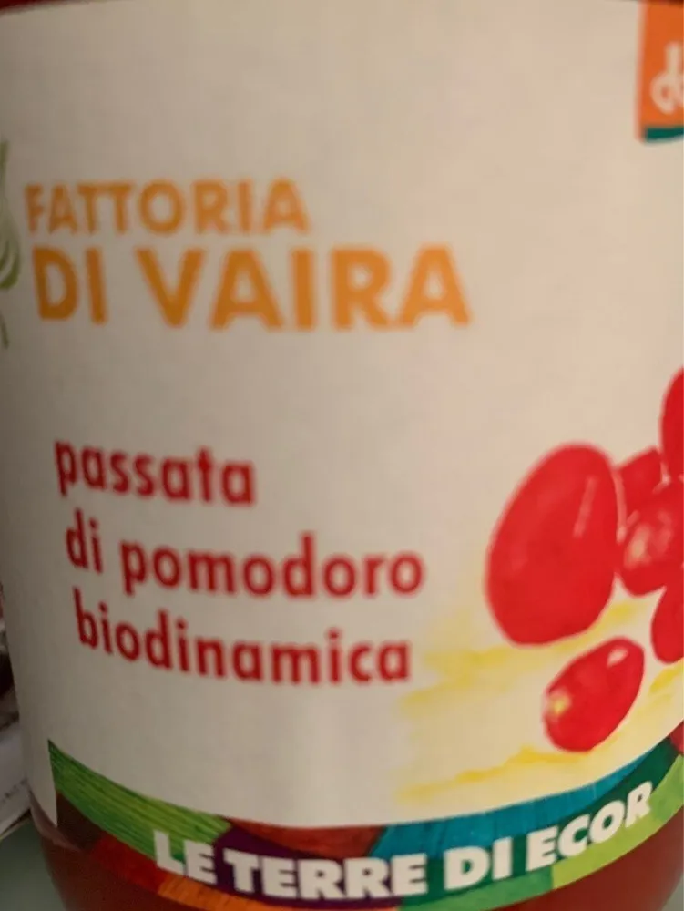 Passata di pomodoro biologica