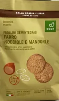 Frollini farro nocciole e mandorle