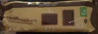 Quadri di cioccolato al latte