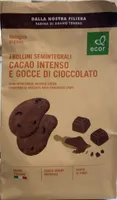 Frollini semintegrali cacao intenso e gocce di cioccolato