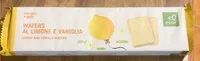 Wafers al limone e vaniglia