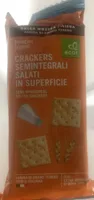 Crackers Semintegrali salati in superficie