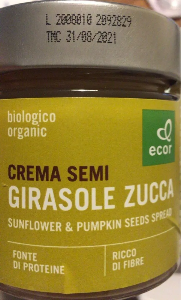 Crema semi di girasole e zucca