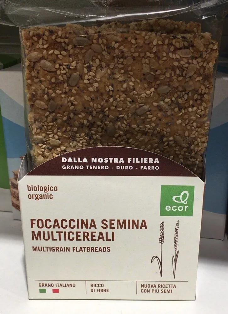 Focaccina semina multicereali