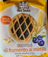 Crostatine di frumento ai mirtilli