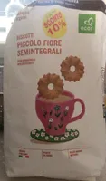 Biscotti fiore semintegrale