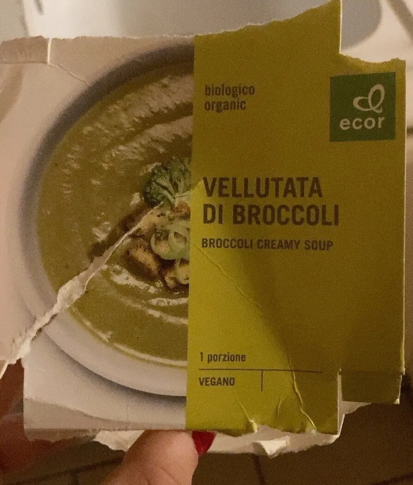 Vellutata di broccoli