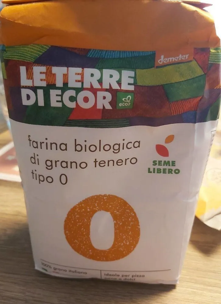 Farina biologica di grano tenero tipo 0