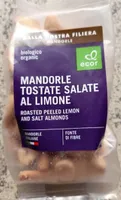 Mandorle tostate salata al limone