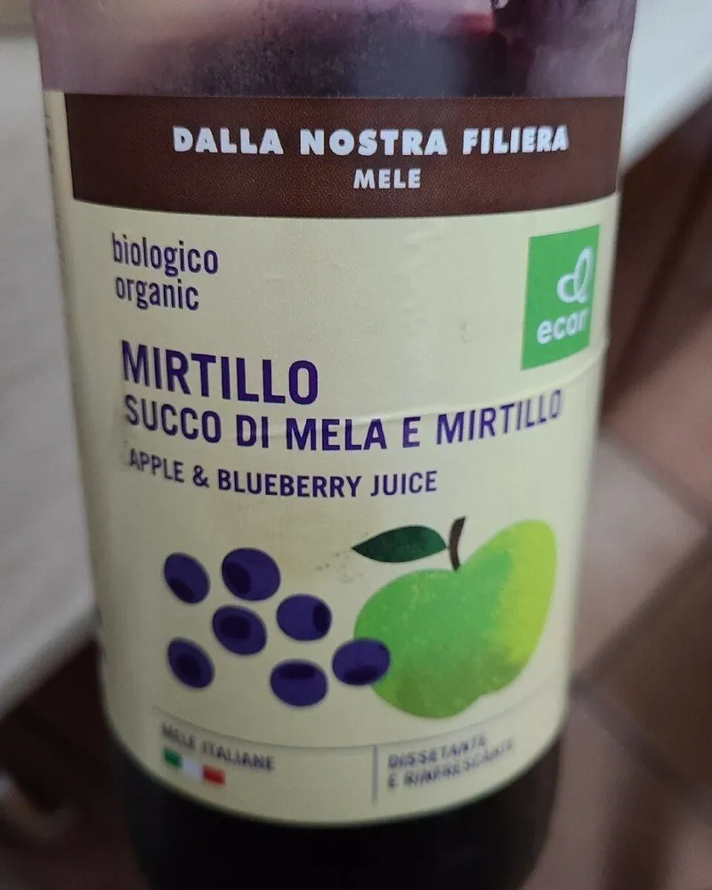 Succo di Mela e di Mirtillo