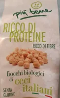 Fiocchi biologici di ceci italiani