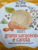 Biscotti Grano Saraceno e carota