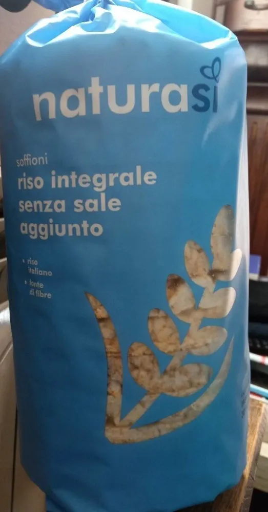 Gallette riso integrale senza sale