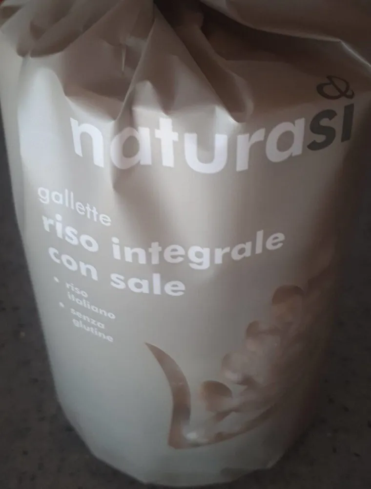 Riso integrale con sale