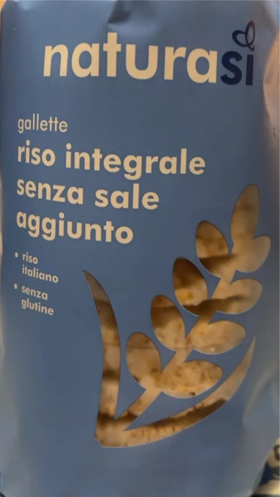 Gallette integrali senza sale aggiunto