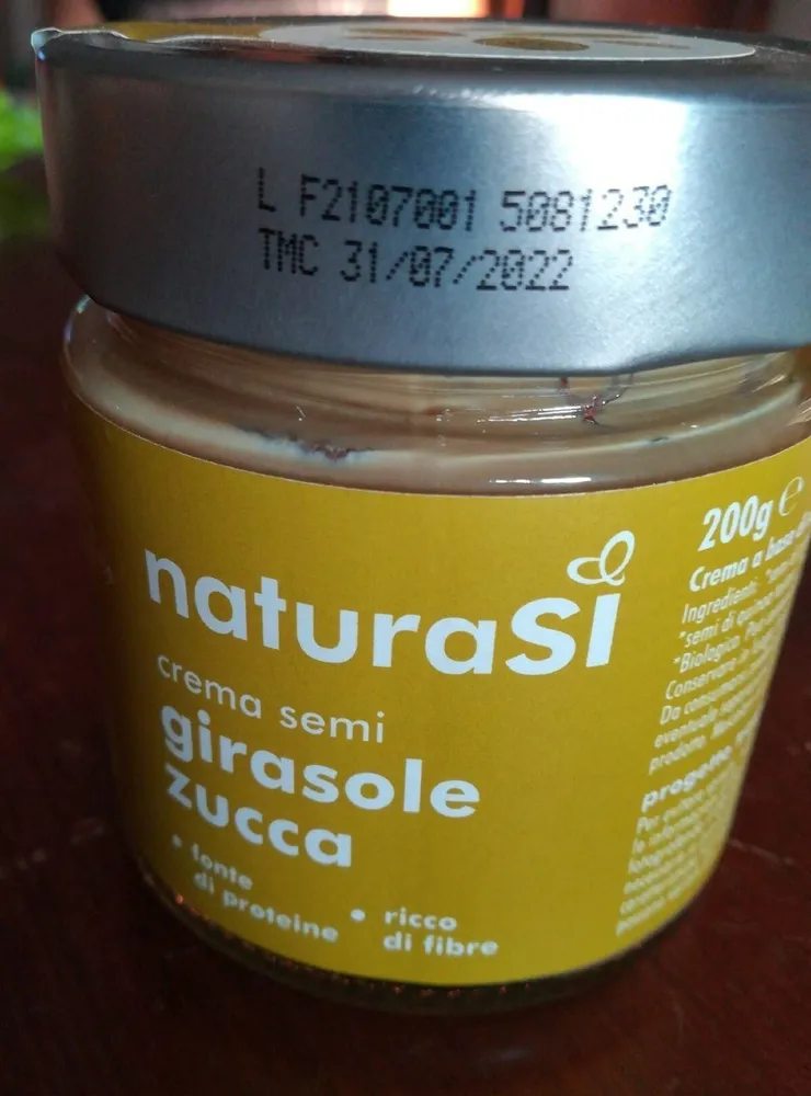 Crema semi girasole zucca