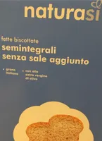 Fette biscottate semintegrali