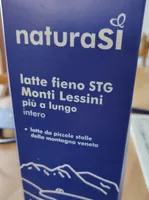 Latte fieno STG intero biologico pastorizzato a temperatura elevata