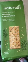 Crackers sesamo e rosmarino