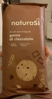 Discoli semintegrali gocce di cioccolato