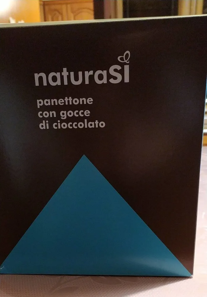 Panettone con gocce di cioccolato