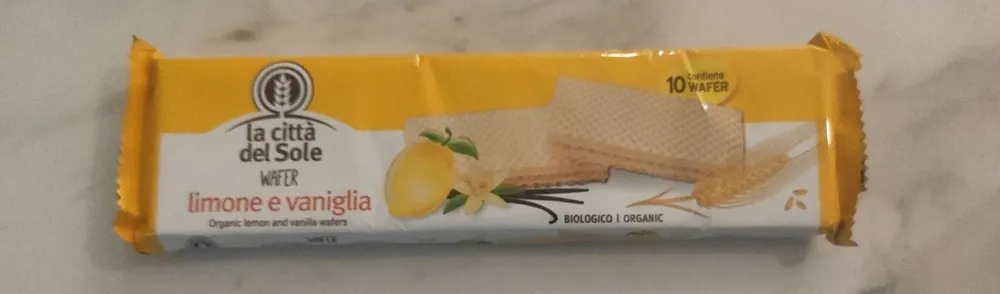 Wafer Limone e Vaniglia