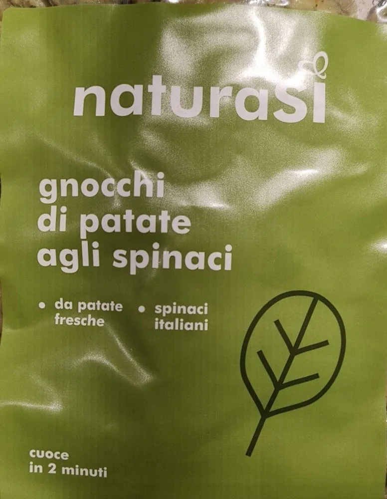 Gnocchi di patate agli spinaci