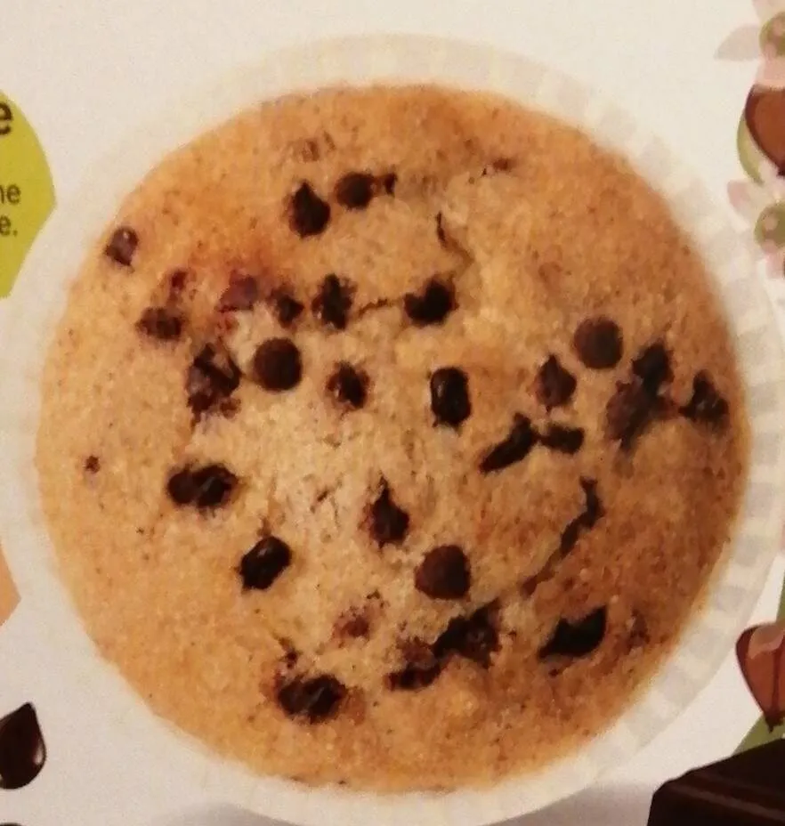 Muffin grano saraceno e gocce di cioccolato