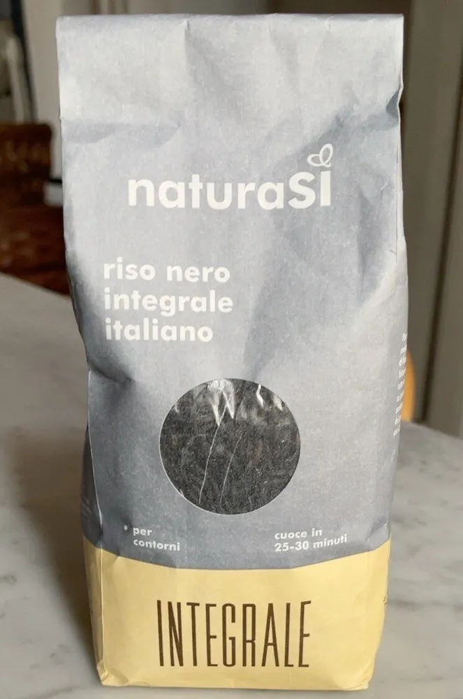 Riso nero integrale italiano