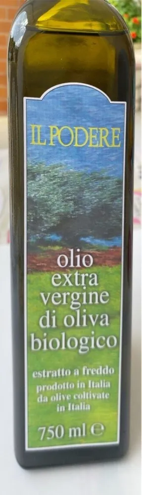Olio extra vergine di oliva biologico