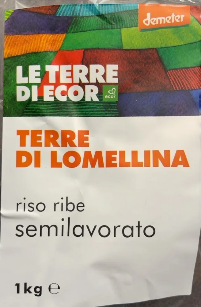 Riso ribe semilavorato