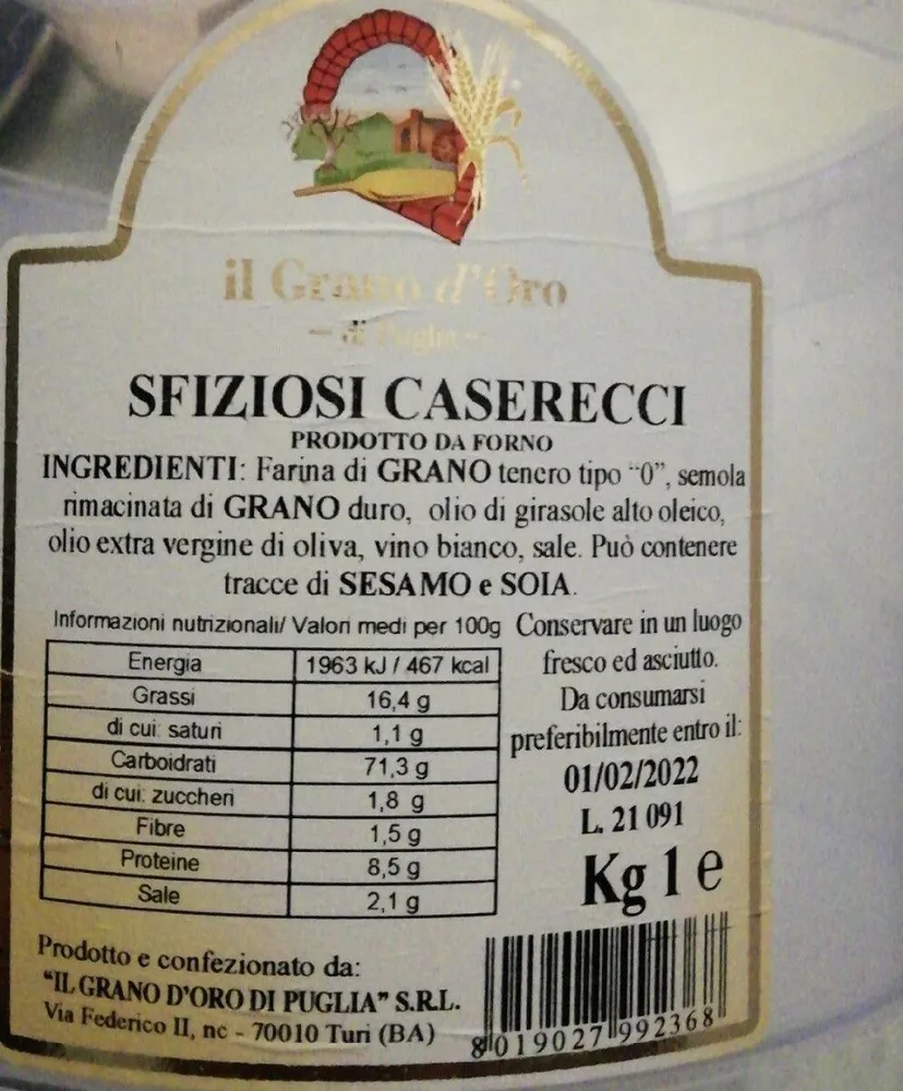 Sfiziosi caserecci