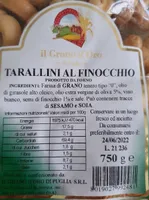 Taralli al finocchio