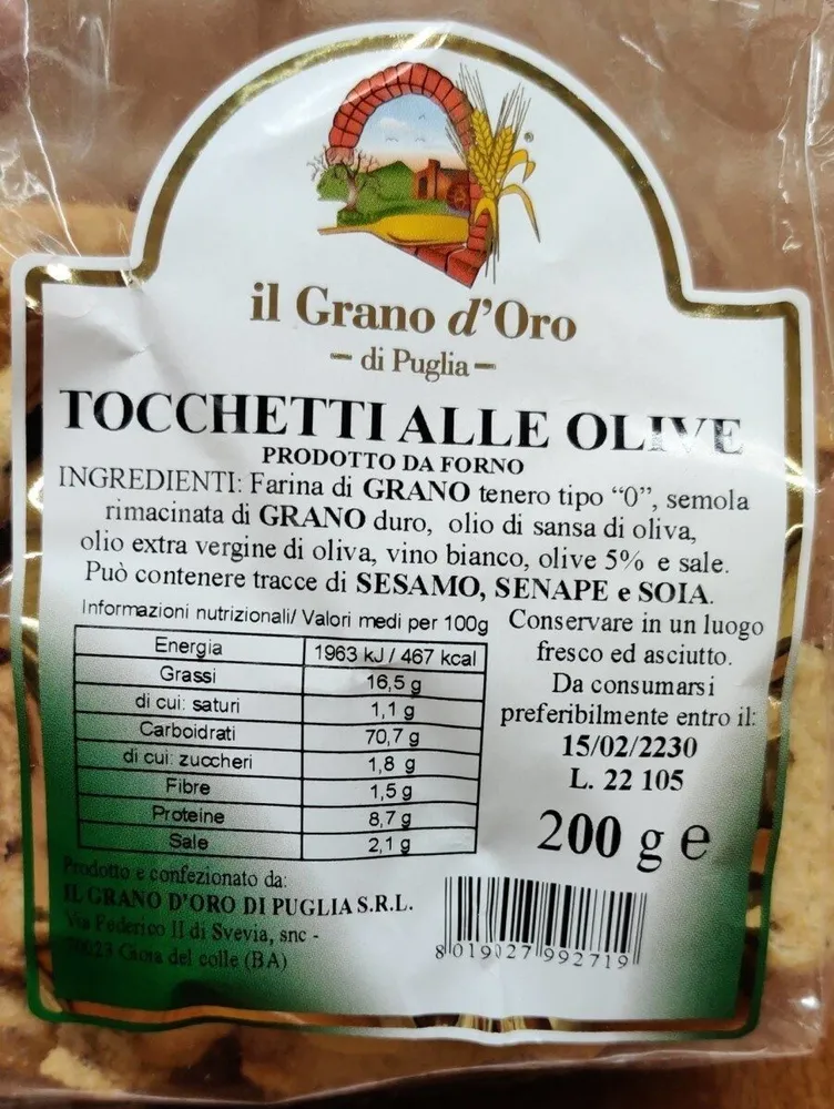 Tocchetti alle olive