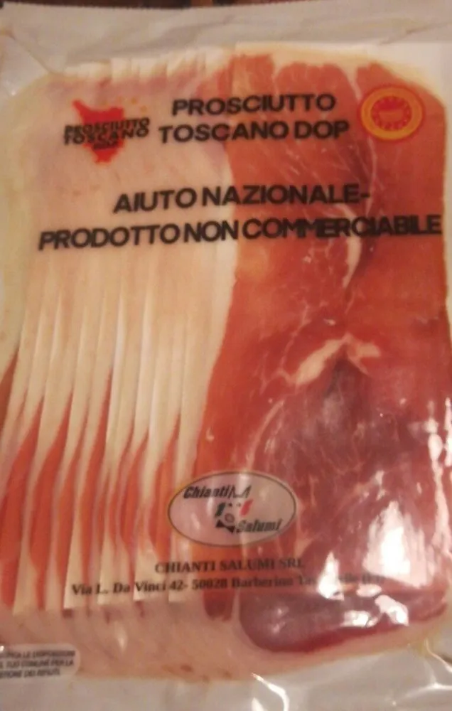 Prosciutto toscano dop