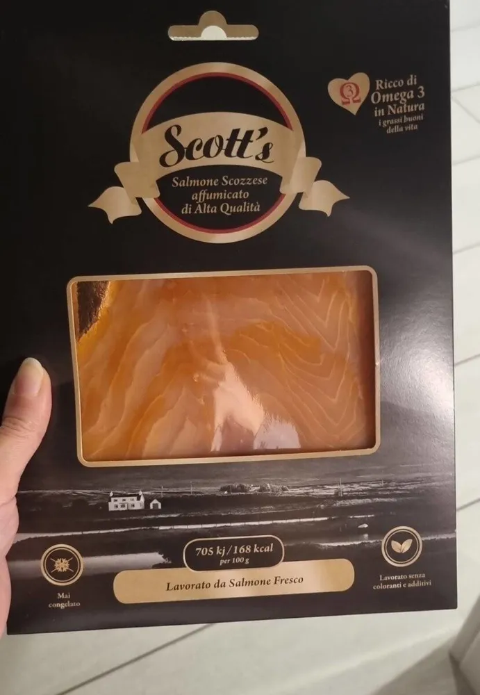 Salmone scozzese affumicato
