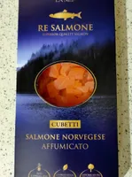 Cubetti di salmone